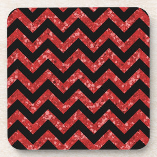 Dessous de verre Chevron Parties scintillant Look