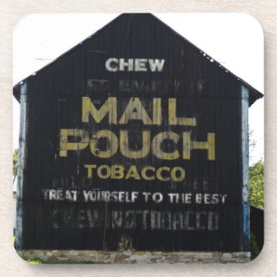 Dessous-de-verre Chew Mail Pouch Barn Américain Vintage