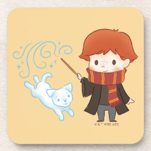 Dessous-de-verre Chibi Ron Weasley Patronus