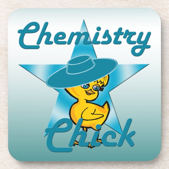 Dessous-de-verre Chick de chimie #7 (Devant)