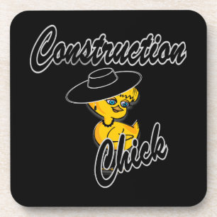 Dessous-de-verre Chick de construction #4