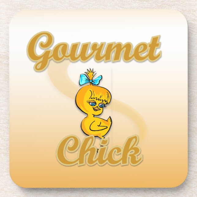 Dessous-de-verre Chick Gourmet (Devant)