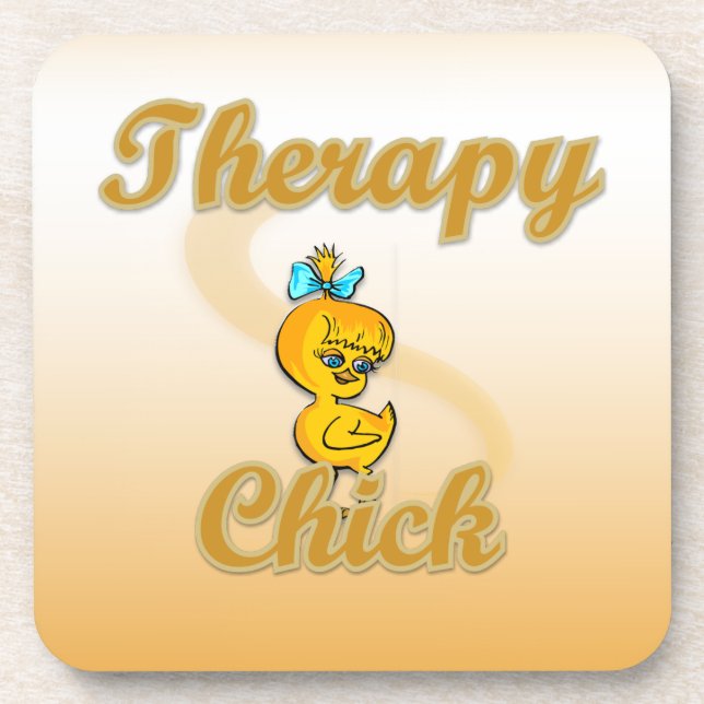 Dessous-de-verre Chick thérapeutique (Devant)