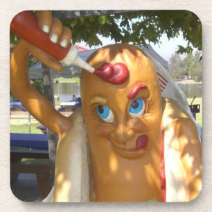 Dessous-de-verre Chien chaud