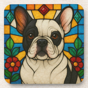 Dessous-de-verre Chien de Chien de Chien de France "Verre Tiré"