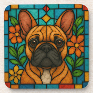 Dessous-de-verre Chien de Chien de Chien de France "Verre Tiré"