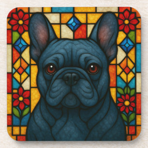 Dessous-de-verre Chien de Chien de Chien de France "Verre Tiré"