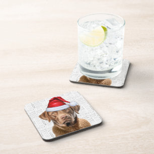 Dessous-de-verre Chien d'hiver à thème Chesapeake Bay