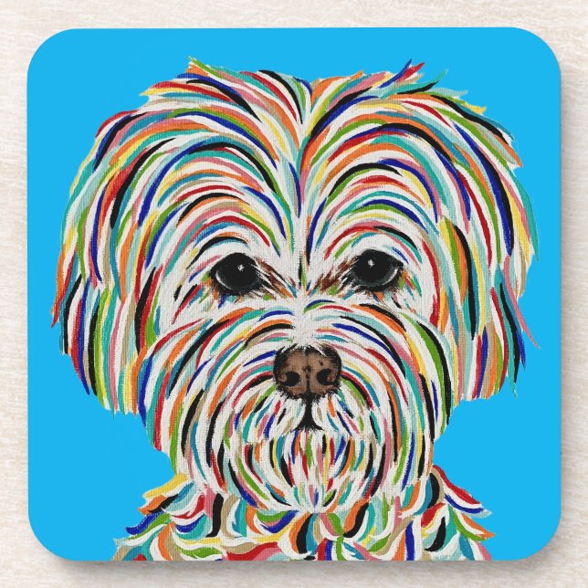 DESSOUS DE VERRE CHIEN MIGNON (Devant)