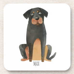 Dessous-de-verre Chien Rottweiler
