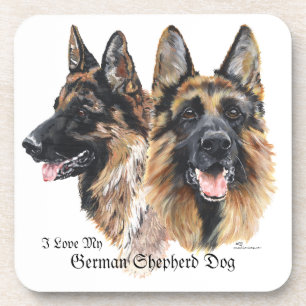 Dessous-de-verre Chiens de berger allemands