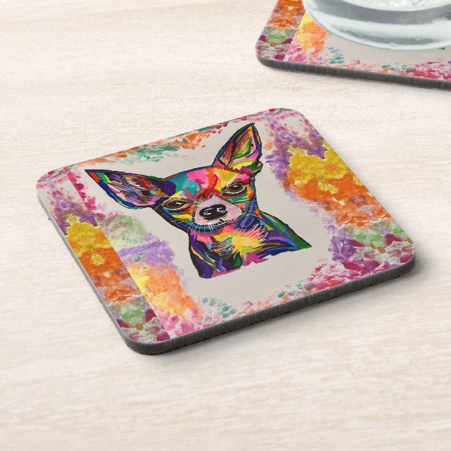 Dessous de verre Chihuahua (Côté gauche)