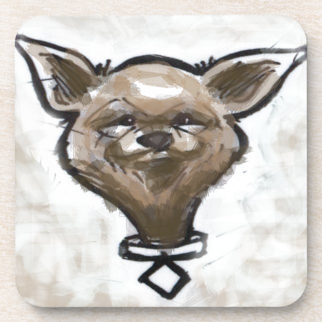 Dessous-de-verre Chihuahua (Devant)