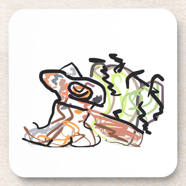 Dessous-de-verre Chihuahua set  (Devant)