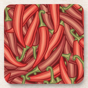 Dessous-de-verre Chili Peppers