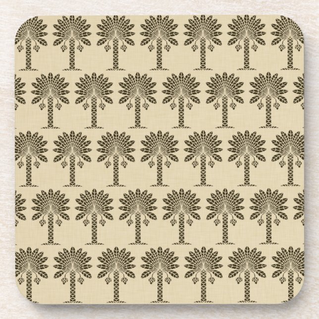 Dessous-de-verre Chocolat épice Moods Palm (Devant)