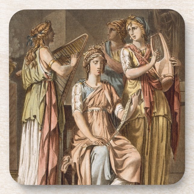 Dessous-de-verre Choeur des femmes israélites, costumes pour (Devant)