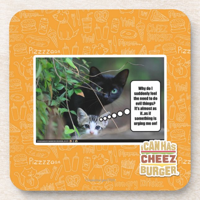 Dessous-de-verre choses mauvaises (Devant)