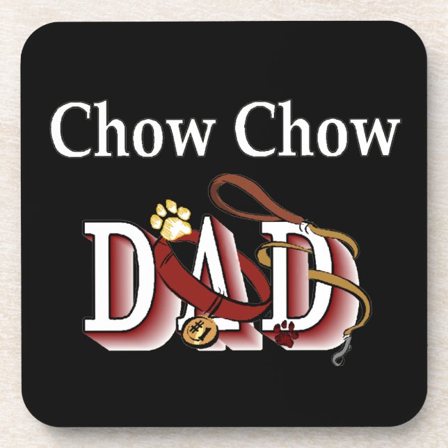Dessous-de-verre Chow Chow DAD (Devant)