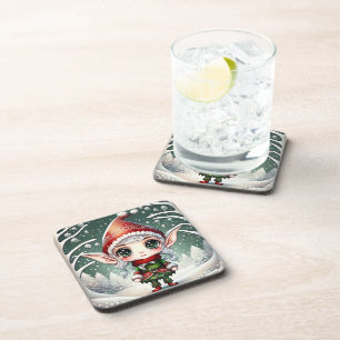 Dessous-de-verre Christmas Elf
