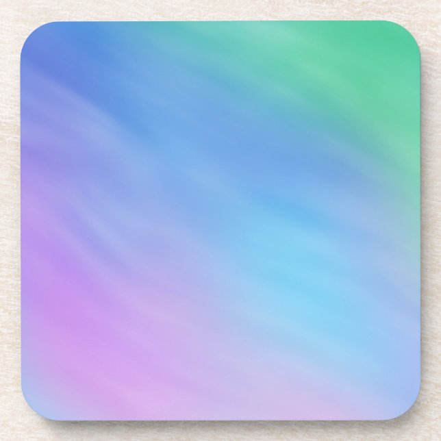 Dessous-de-verre Ciel bleu ciel doux (Devant)