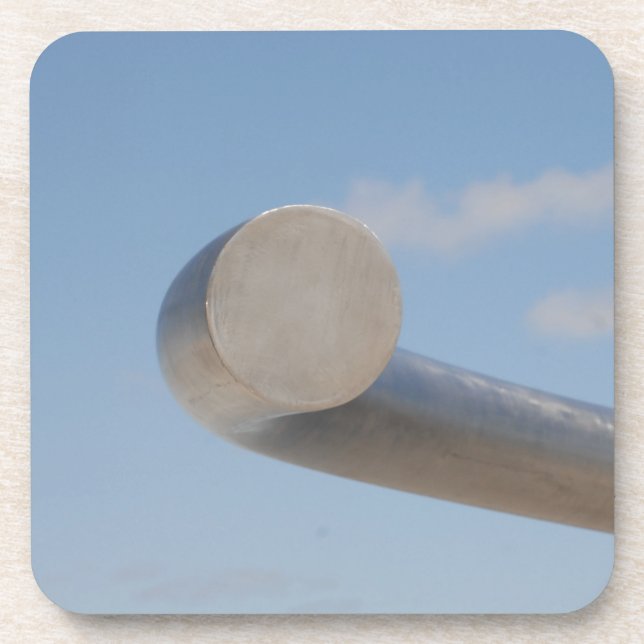 Dessous-de-verre Ciel bleu métallique (Devant)