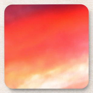 Dessous-de-verre Ciel Rouge La Nuit