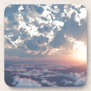 Dessous-de-verre Ciels couchés de soleil