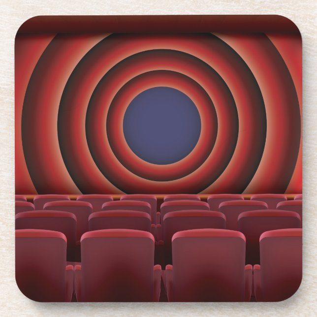 Dessous-de-verre Cinéma vintage (Devant)