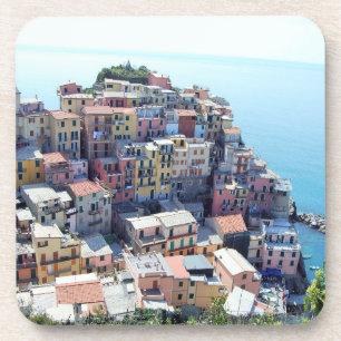 Dessous-de-verre Cinque Terre, Italie