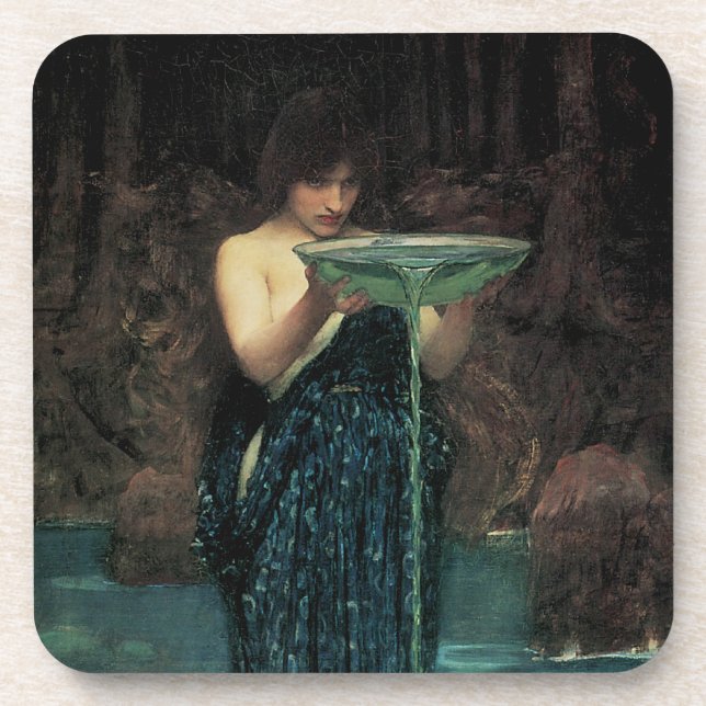 Dessous-de-verre Circé Invidiosa de John William Waterhouse (Devant)