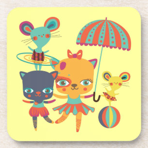 Dessous-de-verre Cirque Cuties