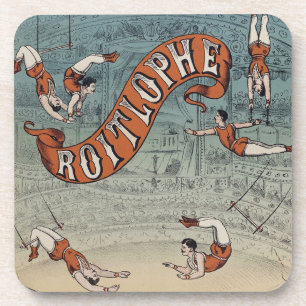 Dessous-de-verre Cirque Victorien d'Époque