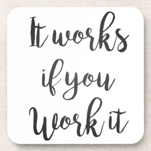 Dessous-de-verre Citation de récupération en 12 étapes Sobriety Sob