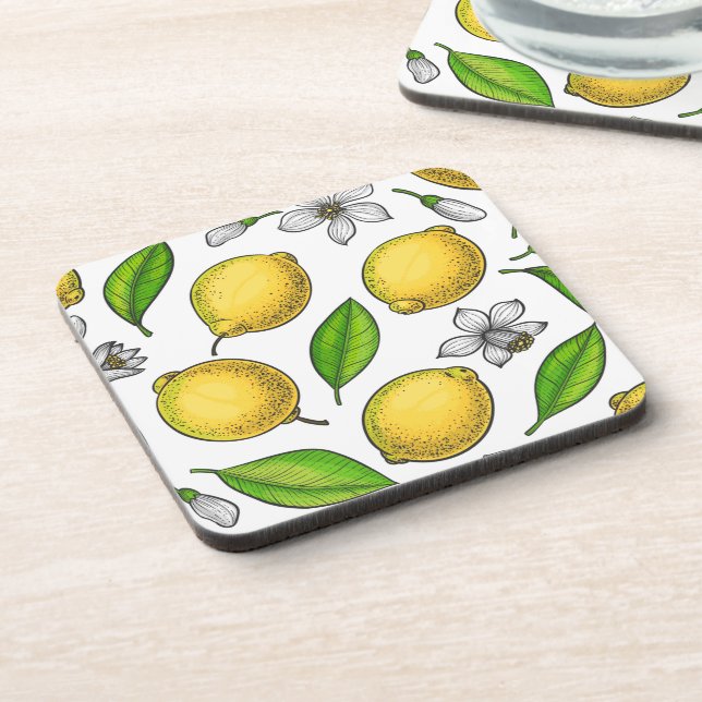 Dessous-de-verre Citrons (Côté gauche)