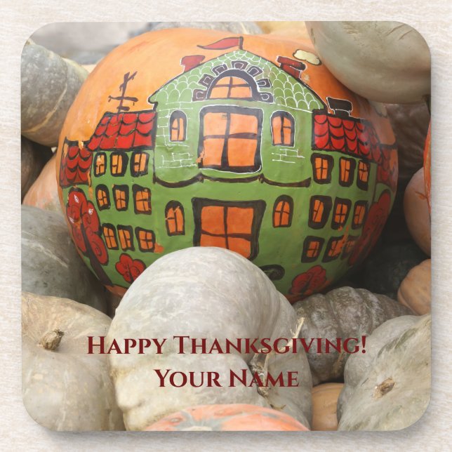 Dessous-de-verre Citrouille (Devant)