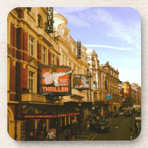 Dessous-de-verre Cityscape Vintage urbain