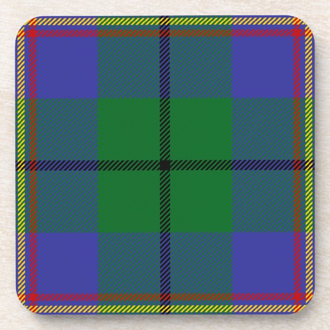 Dessous-de-verre Clan écossais Carmichael Tartan Plaid (Devant)