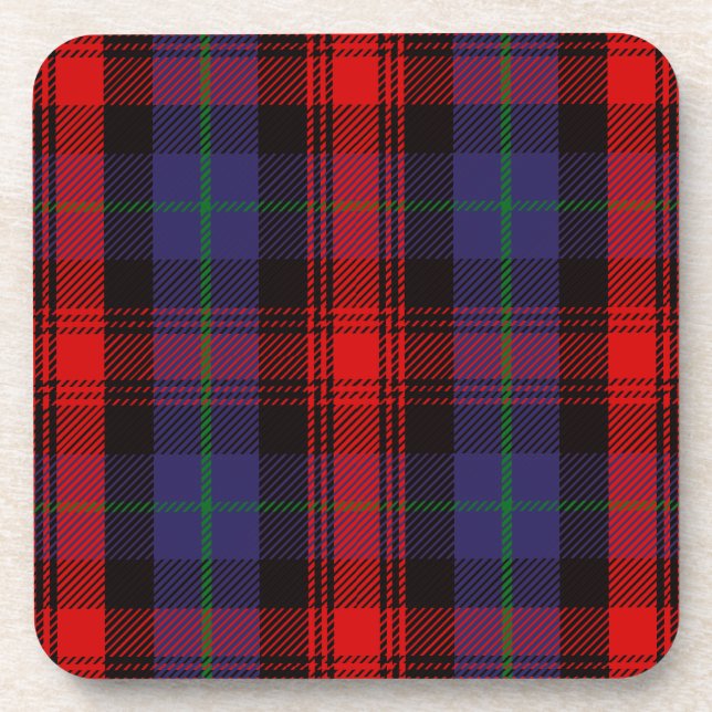 Dessous-de-verre Clan écossais MacLachlan Tartan Plaid (Devant)