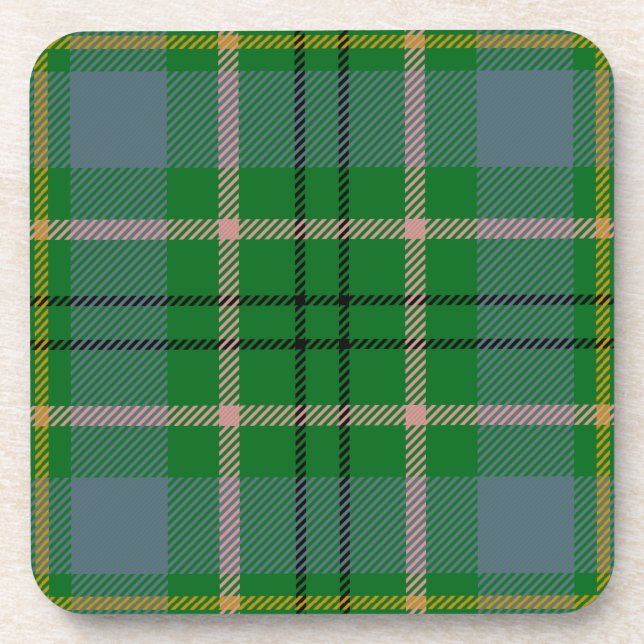 Dessous-de-verre Clan écossais Taylor Tartan Plaid (Devant)