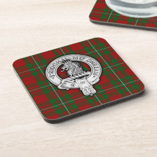Dessous-de-verre Clan MacGregor Crest & Tartan