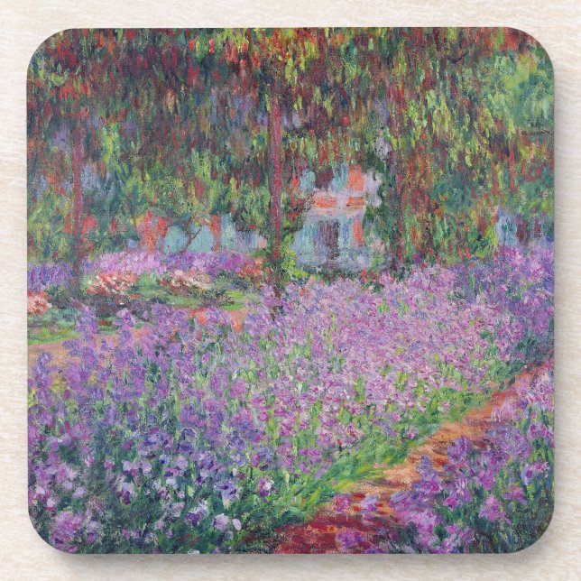 Dessous-de-verre Claude Monet | Le jardin de l'artiste à Giverny (Devant)