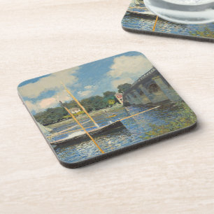 Dessous-de-verre Claude Monet   le pont à Argenteuil