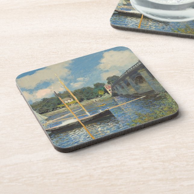 Dessous-de-verre Claude Monet | le pont à Argenteuil (Côté gauche)