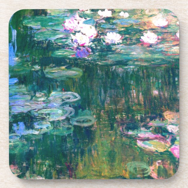 Dessous-de-verre Claude Monet Water Lilies 1917 (Devant)