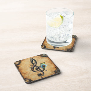 Dessous-de-verre Clef mécanique