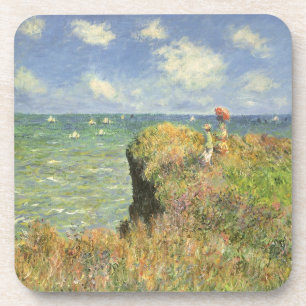 Dessous-de-verre Cliff Walk à Pourville par Claude Monet