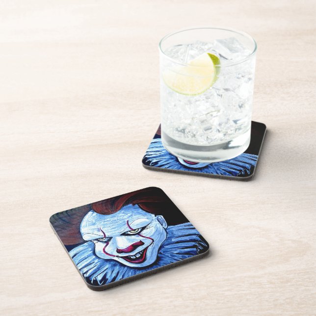 Dessous-de-verre Clown : Pâques de boisson malsaine (Côté Droit)