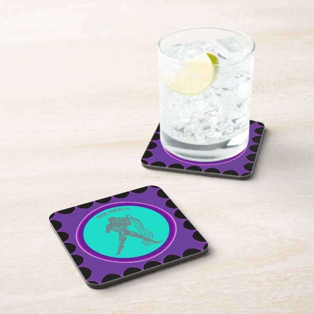 Dessous-de-verre Coaster de boisson Aquarius (Côté Droit)