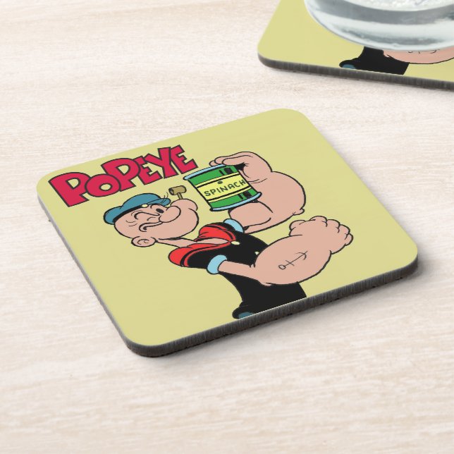 Dessous-de-verre Coaster de boisson Popeye (Côté gauche)